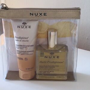 Nuxe Paris Shower Gel and Oil Set